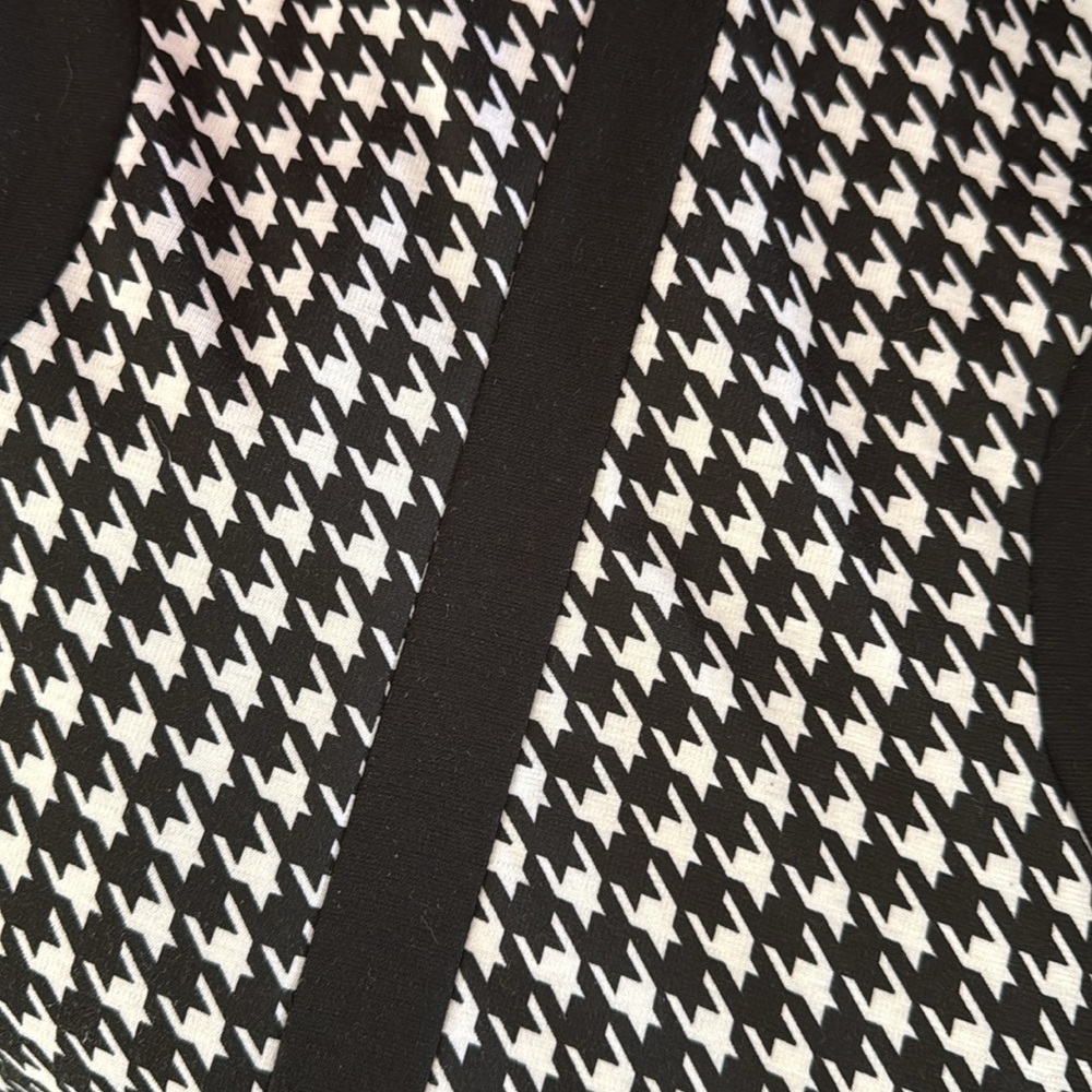 CATO black and white geometric print sleeveless midi XL - Picture 8 of 8